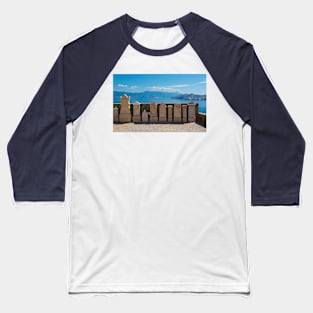 Graves Overlooking Baska Bay Baseball T-Shirt